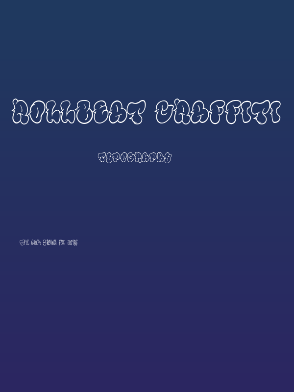 Rollbeat Graffiti Poster