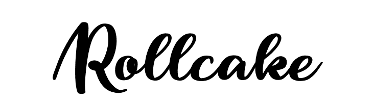 Rollcake  Frei Schriftart Herunterladen
