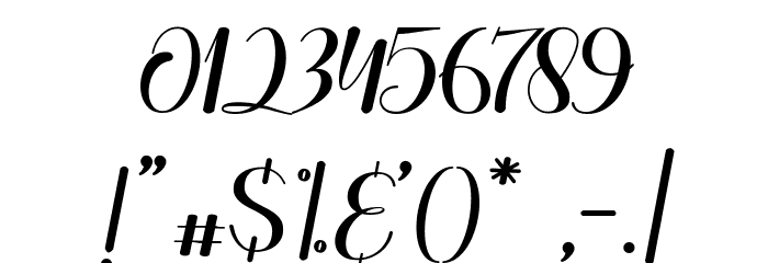 Rollent Font OTHER CHARS
