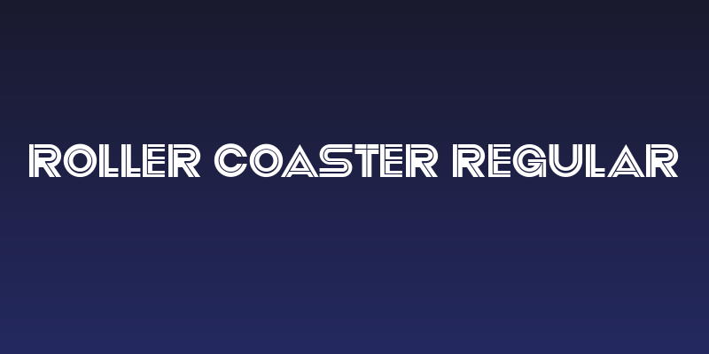 Roller Coaster Regular Social Header