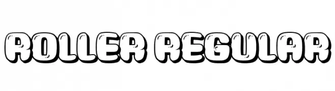 Roller Regular  Frei Schriftart Herunterladen