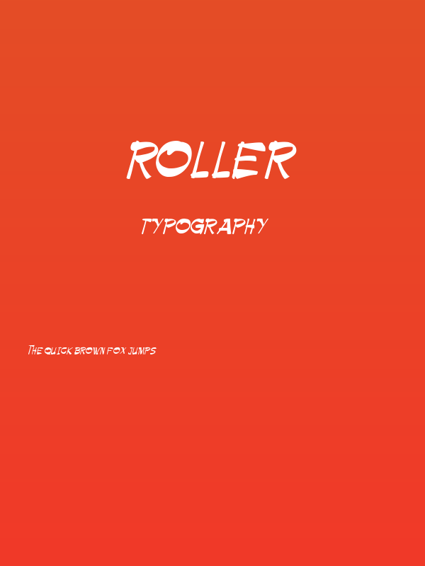 Roller Poster