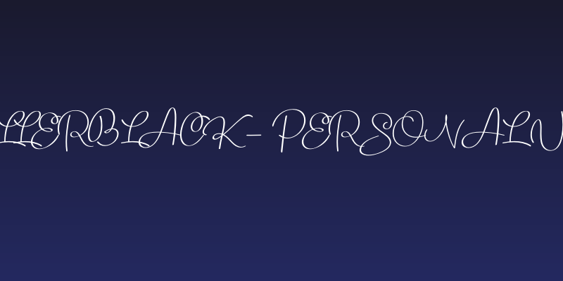 Rollerblack - Personal Use Social Header