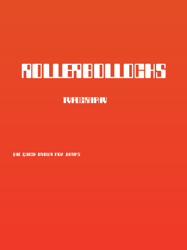 Rollerbollocks Poster