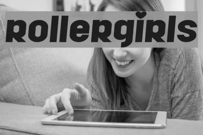 Rollergirls Font examples