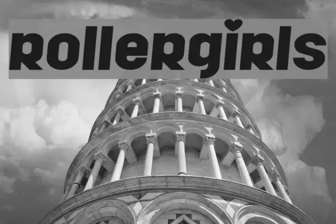 Rollergirls Font examples