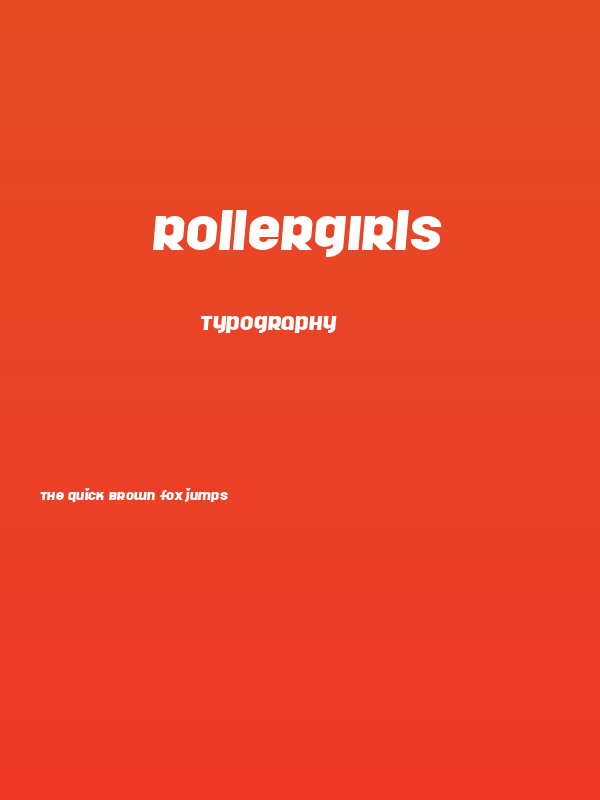 Rollergirls Poster