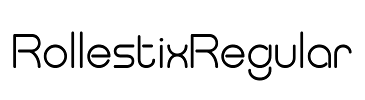 Rollestix-Regular  免费字体下载