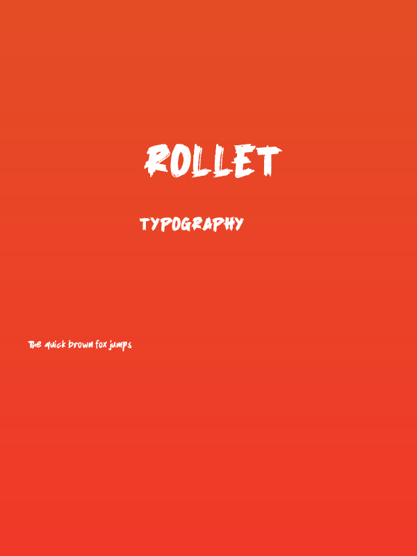 Rollet Poster