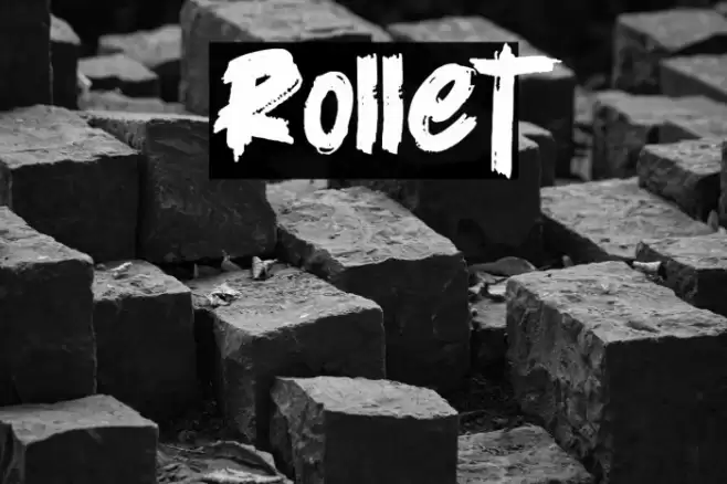 Rollet Font examples