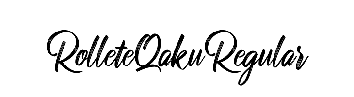 Rollete Qaku Regular  Fuentes Gratis Descargar