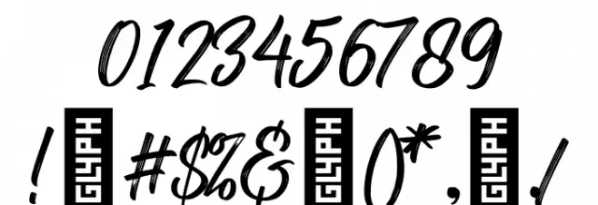 Rollete Qaku Regular Font OTHER CHARS