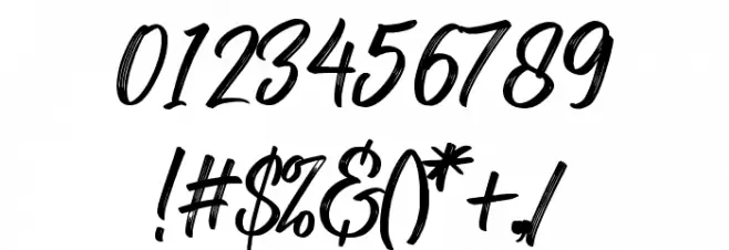 RolleteQaku-Regular Font OTHER CHARS