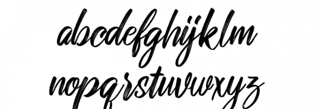 RolleteQaku-Regular Font LOWERCASE
