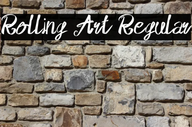 Rolling Art Regular Example 3