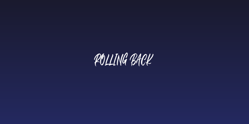Rolling Back Social Header