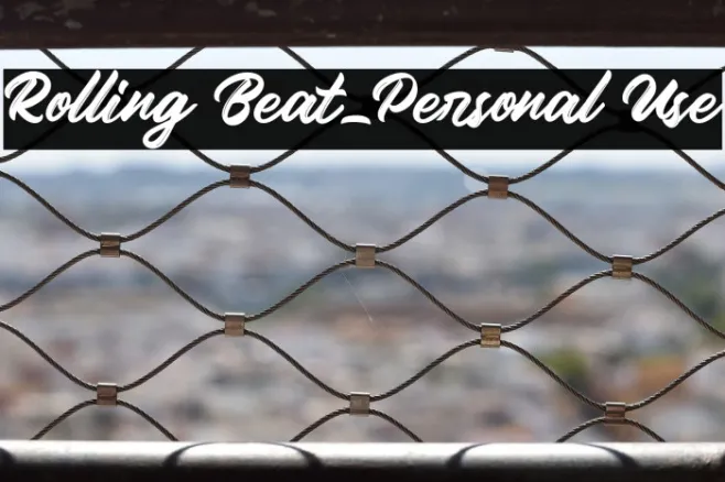Rolling Beat_Personal Use Example 2
