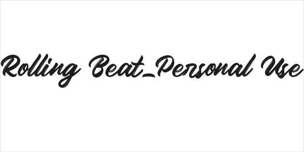 Rolling Beat_Personal Use Logo