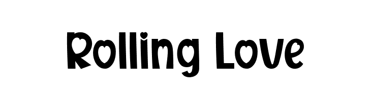 Rolling Love  Descarca Fonturi Gratis