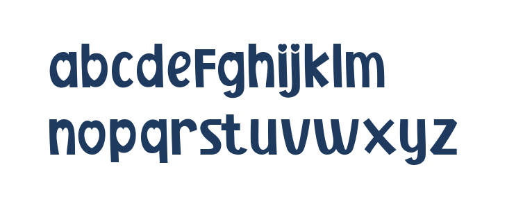 Rolling Love Lowercase