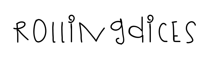 RollingDices  Скачать бесплатные шрифты