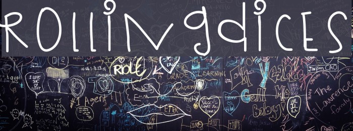 RollingDices Font examples