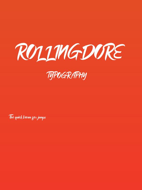 Rollingdore Poster