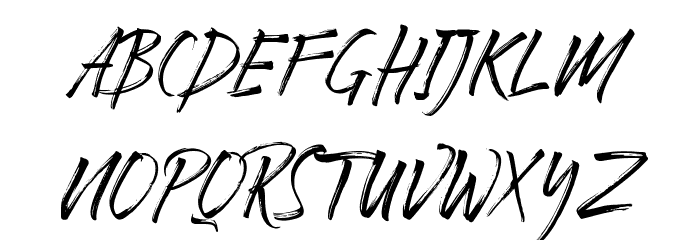 Rollingstand Font Litere mari