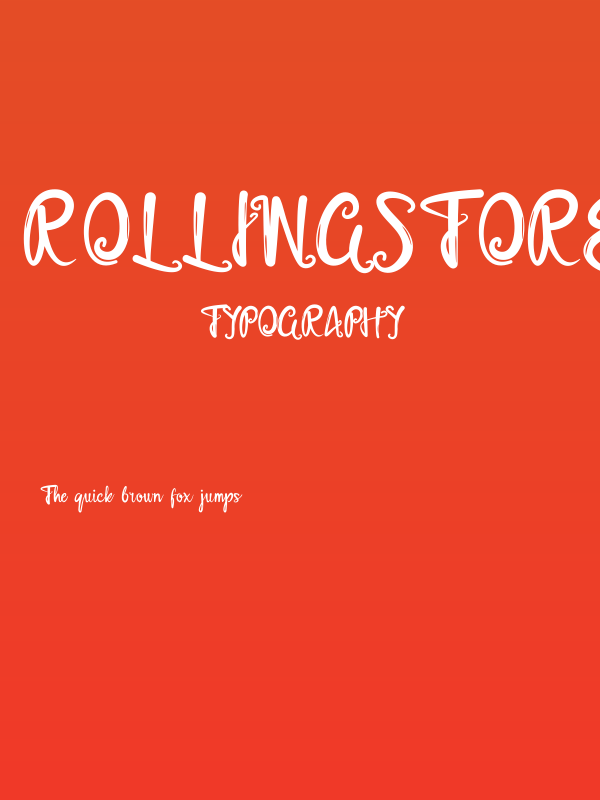 Rollingstore Poster