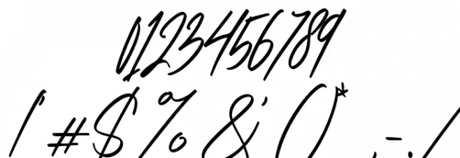 Rollingtime Font OTHER CHARS