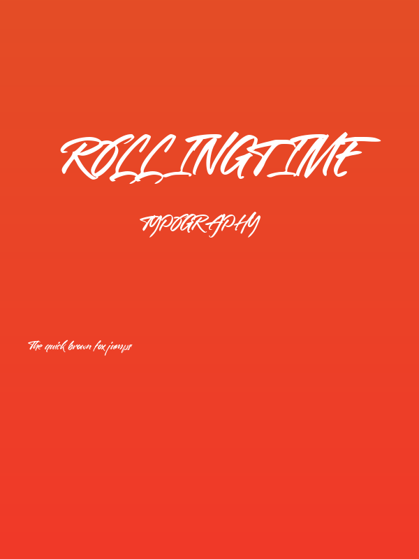 Rollingtime Poster
