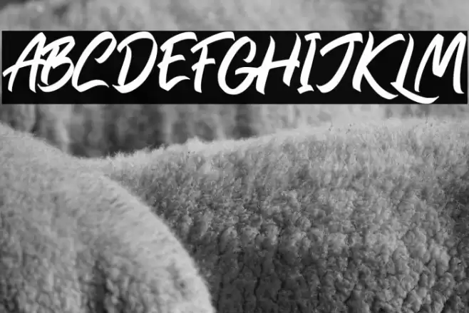 Rollinkland Font examples