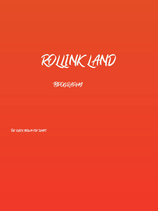 Rollinkland Poster