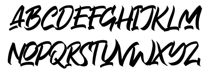 Rollinkland Font LOWERCASE