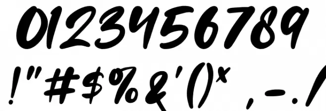 Rollis Font OTHER CHARS