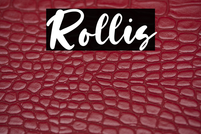 Rollis Example 1