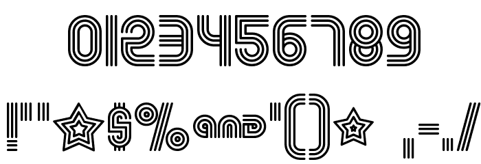Rolloglide Font OTHER CHARS