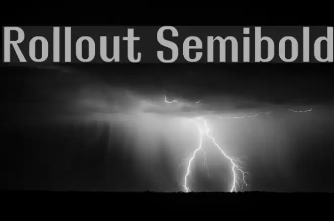 Rollout Semibold Fuentes examples