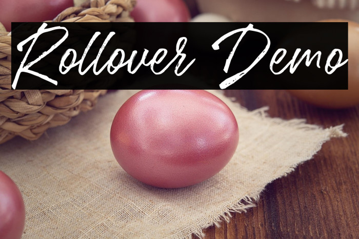 Rollover Demo Example 2