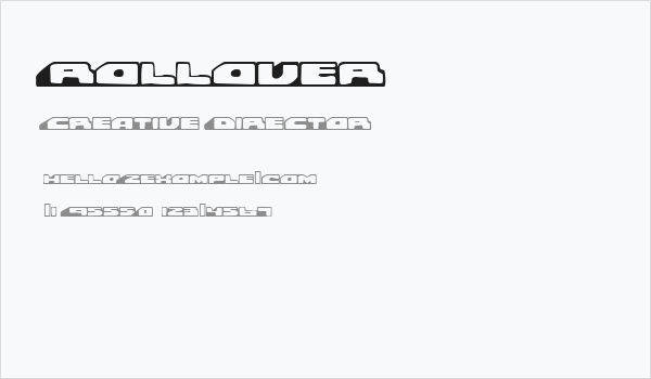 Rollover Business Card