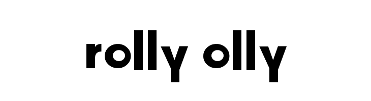Rolly Olly  フリーフォントのダウンロード