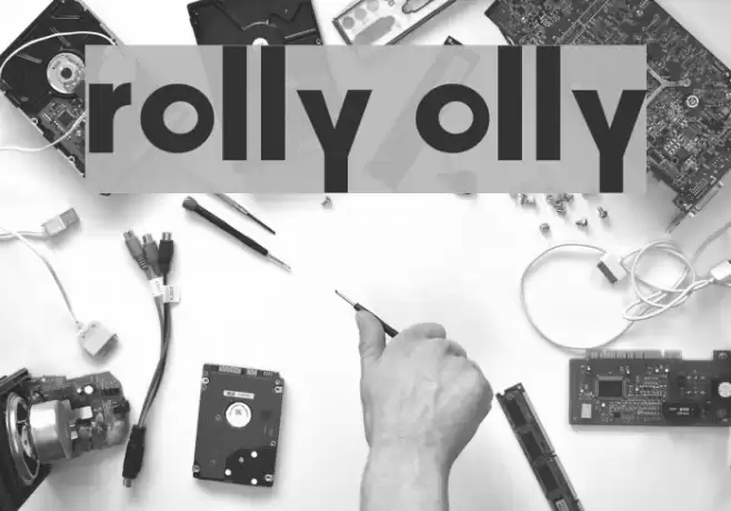 Rolly Olly Font examples