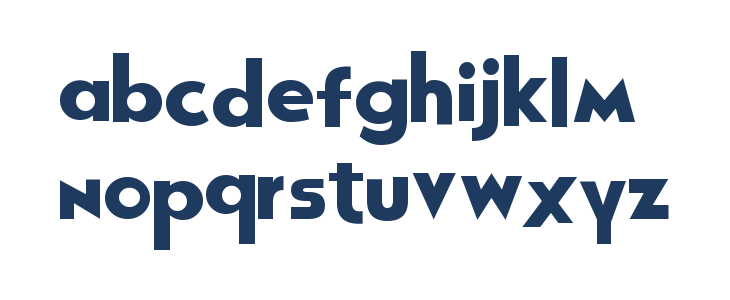 Rolly Olly Lowercase