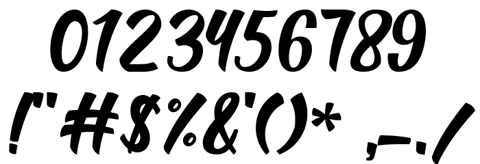 Rolyta Font OTHER CHARS
