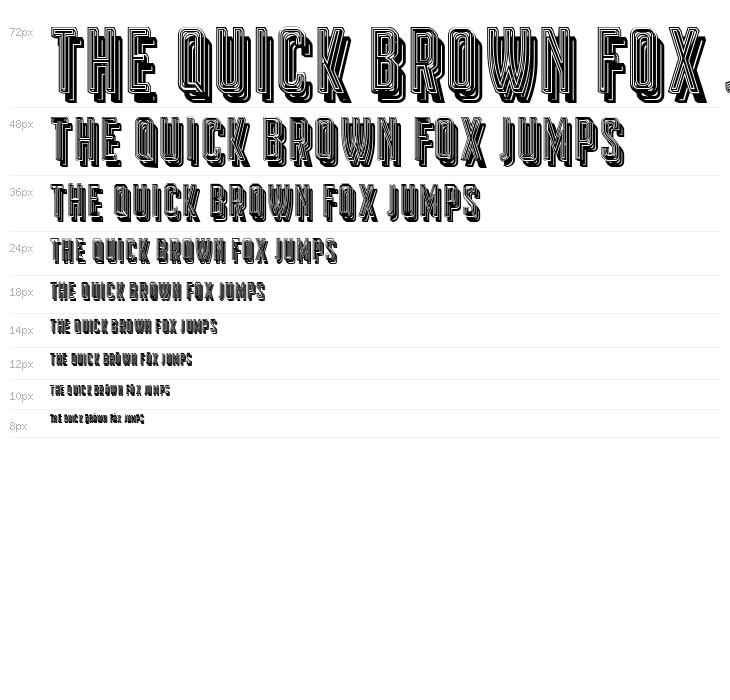 Roma Regular Waterfall