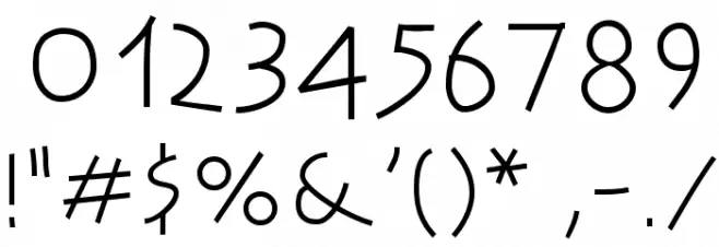 RomaCesare-Normal Font OTHER CHARS