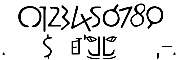 RomaMonumentalBC Font OTHER CHARS