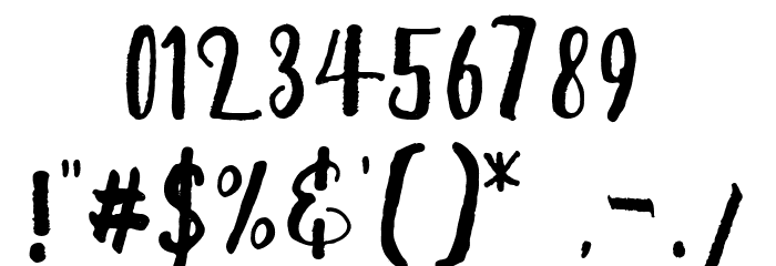 Romadhon Font OTHER CHARS