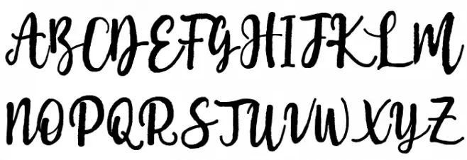 Romadhon Schriftart Groß