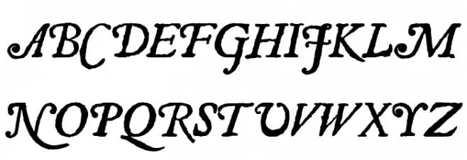 Roman Antique Italic Fuentes MAYÚSCULAS